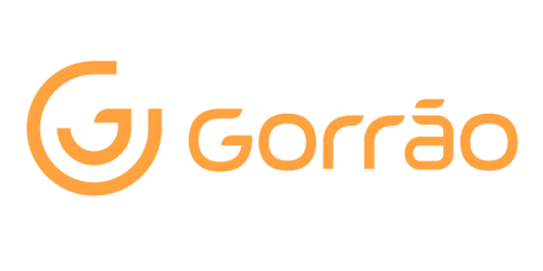 gorrao laranja transparente